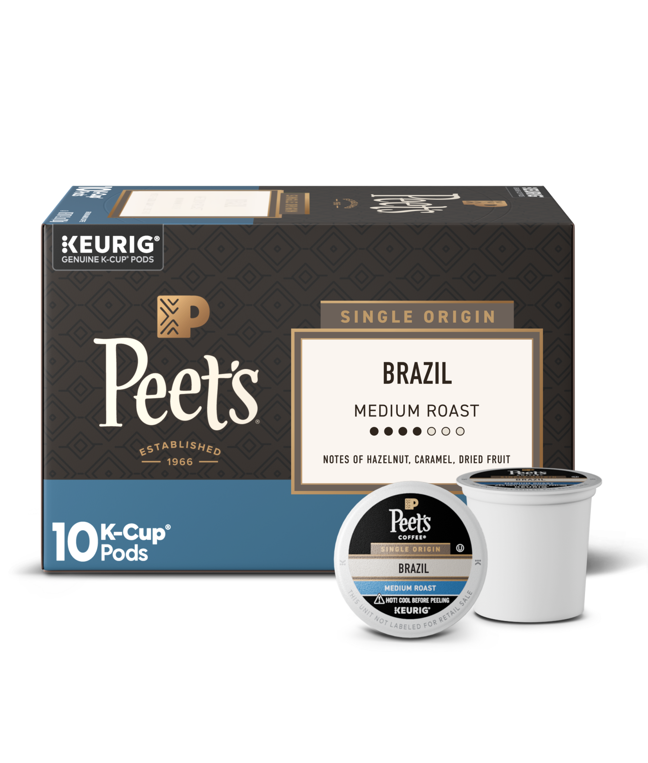 Single Origin Brazil K-Cup Pods